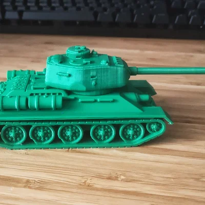 Xe tăng T34-85 (USSR) – tỉ lệ 1:100, 2 parts