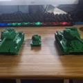 Xe tăng T34-85 (USSR) – tỉ lệ 1:100, 2 parts - Thumbnail 4