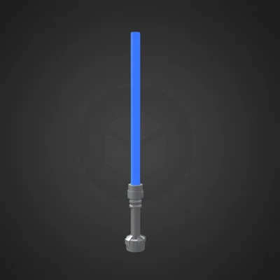 Mô hình kiếm ánh sáng LEGO Lightsaber in 3D cực chất
