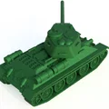 Xe tăng T34-85 (USSR) – tỉ lệ 1:100, 2 parts - Thumbnail 6