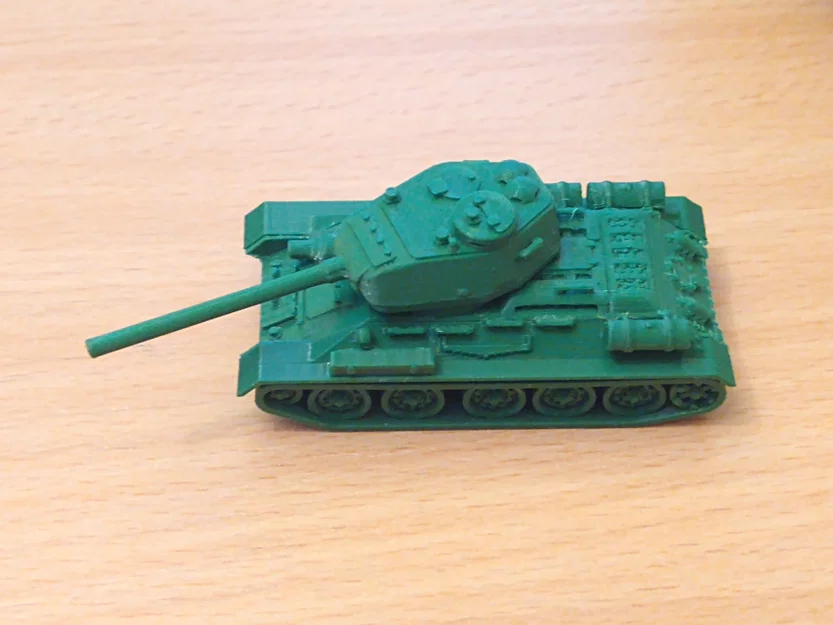 Mô hình xe tăng T-35 tỉ lệ 1:100 dễ in 3D cho sa bàn quân sự - Image 1