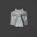 Mô hình đầu cá sấu LEGO Legends of Chima để in 3D - Thumbnail 2