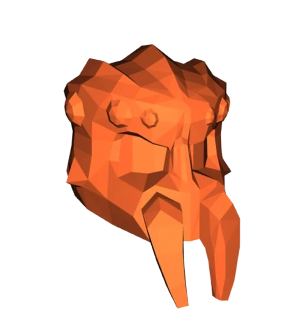 Mô hình đầu nhện LEGO Legends Of Chima (In 3D STL) - Image 1