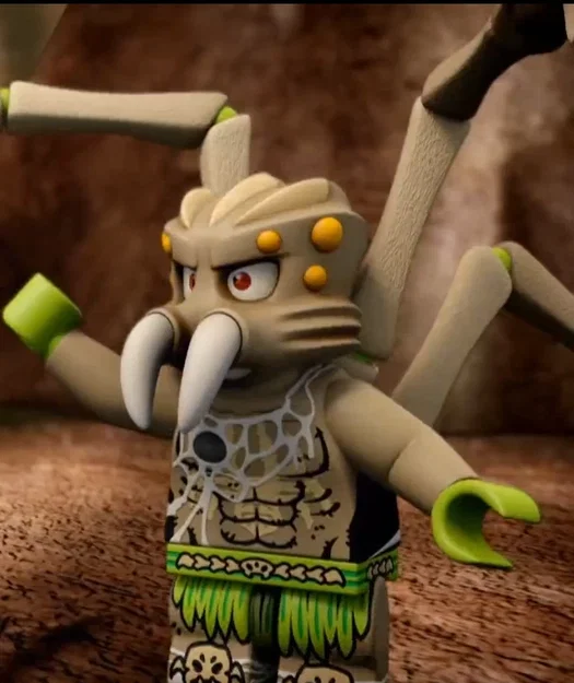 Mô hình đầu nhện LEGO Legends Of Chima (In 3D STL) - Image 5