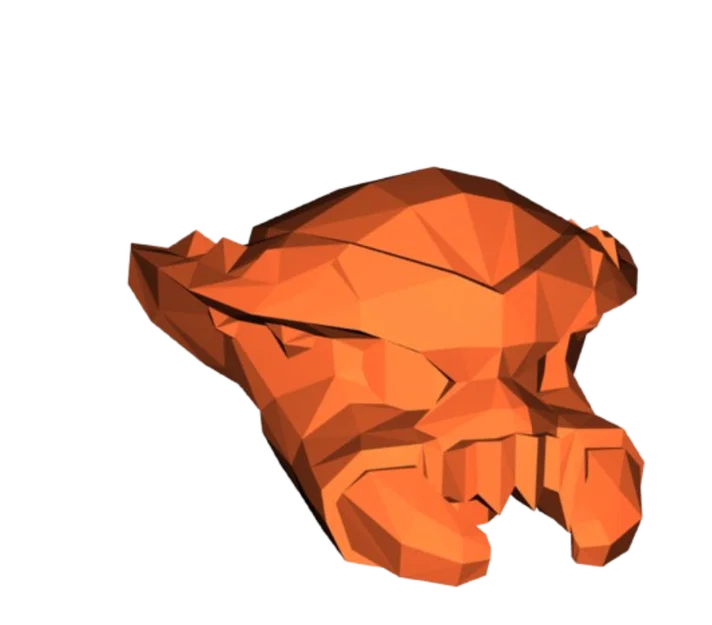 Mô hình đầu Bọ Cạp từ LEGO Legends Of Chima 3D Printing - Image 1