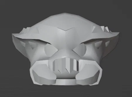 Mô hình đầu Bọ Cạp từ LEGO Legends Of Chima 3D Printing - Image 2