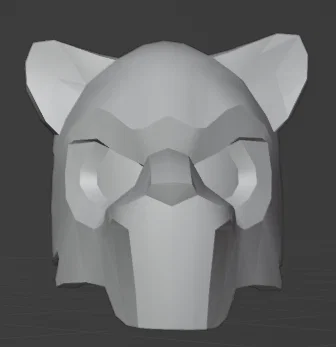 Mô hình đầu Hổ răng kiếm (Saber-Tooth Tiger) phong cách LEGO Chima - Image 2