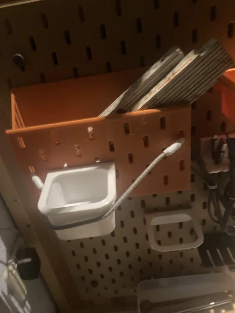 Giỏ đựng đồ đa năng Skadis-Basket-o-Skadis cho bảng treo tường - Image 1