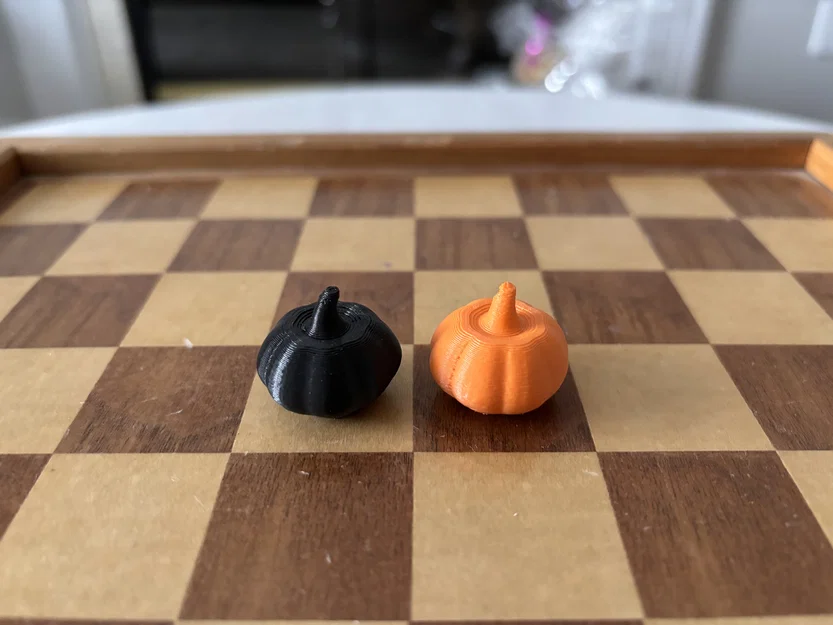 Bộ Cờ Vua Halloween Chess Set In 3D Độc Đáo - Image 3
