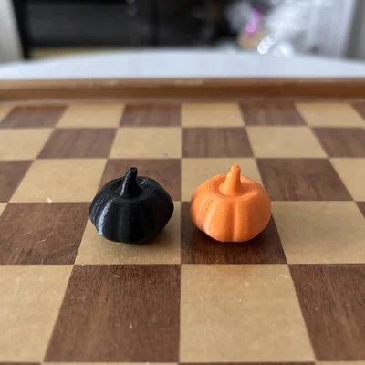 Bộ Cờ Vua Halloween Chess Set In 3D Độc Đáo