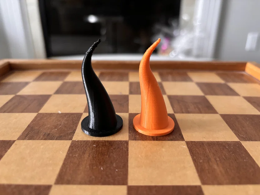 Bộ Cờ Vua Halloween Chess Set In 3D Độc Đáo - Image 4
