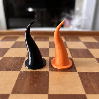 Bộ Cờ Vua Halloween Chess Set In 3D Độc Đáo