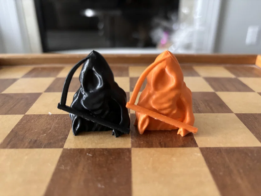 Bộ Cờ Vua Halloween Chess Set In 3D Độc Đáo - Image 5