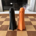 Bộ Cờ Vua Halloween Chess Set In 3D Độc Đáo - Thumbnail 7
