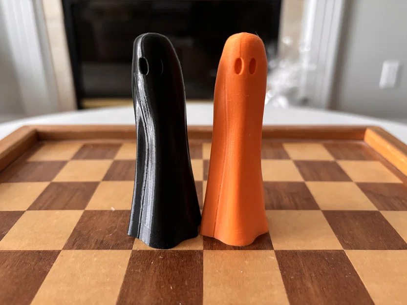 Bộ Cờ Vua Halloween Chess Set In 3D Độc Đáo - Image 8