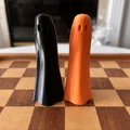 Bộ Cờ Vua Halloween Chess Set In 3D Độc Đáo - Thumbnail 8