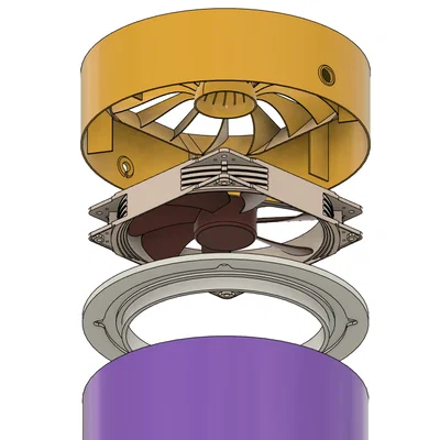 Máy lọc không khí DIY dùng lõi lọc Xiaomi