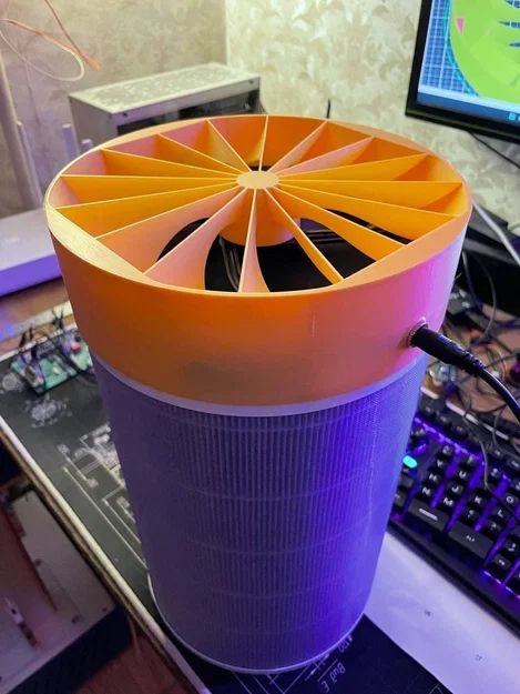 Máy lọc không khí DIY dùng lõi lọc Xiaomi - Image 4