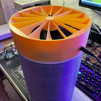 Máy lọc không khí DIY dùng lõi lọc Xiaomi