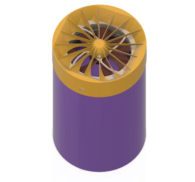 Bộ khung 3D lắp quạt 14cm cho lõi lọc không khí Xiaomi - Image 1