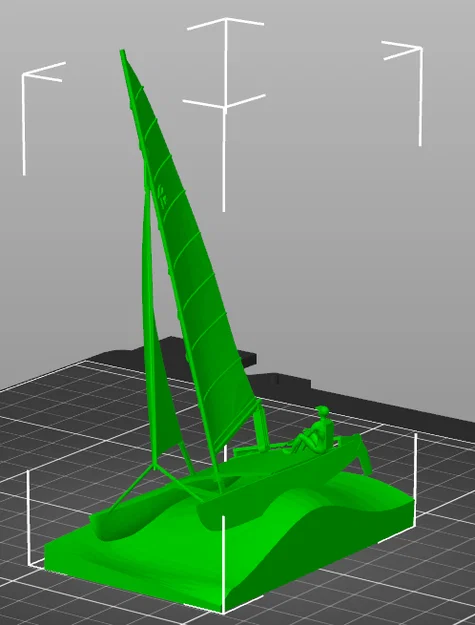 Mô hình thuyền buồm Prindle 16 Catamaran in 3D chi tiết - Image 3