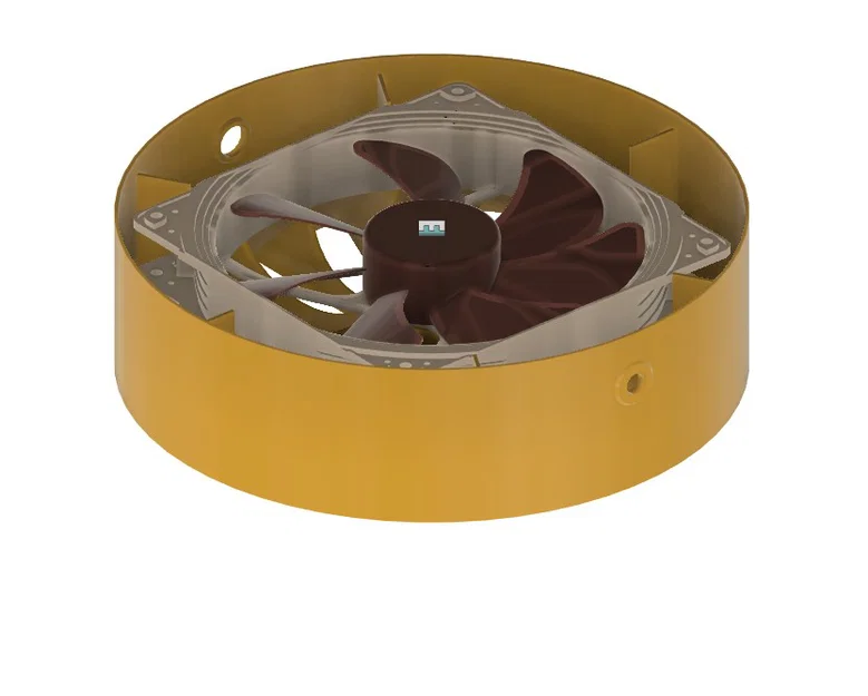 Bộ khung 3D lắp quạt 14cm cho lõi lọc không khí Xiaomi - Image 3