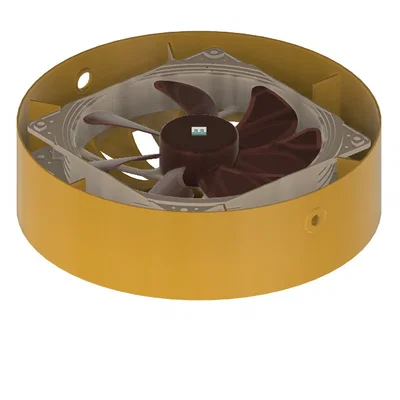 Bộ khung 3D lắp quạt 14cm cho lõi lọc không khí Xiaomi