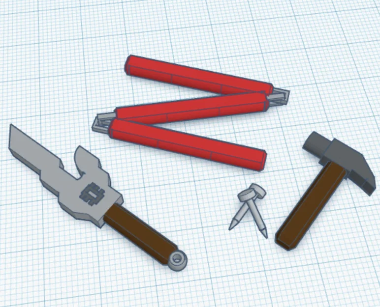 Bộ sưu tập vũ khí Jujutsu Kaisen (JJK) cho mô hình Dummy 13 - Image 1