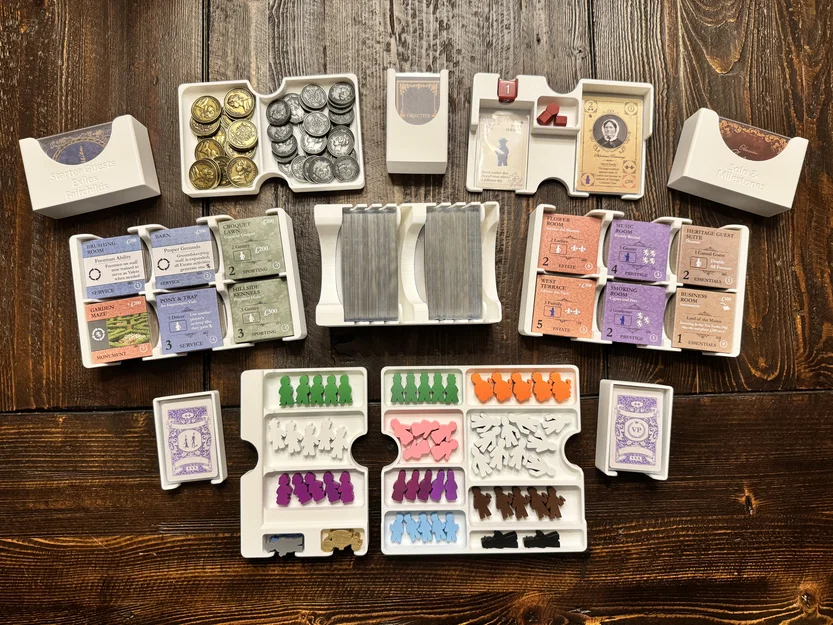 Insert/Organizer Obsession (Full Expansions tới Characters) – Giải pháp 2 hộp - Image 1