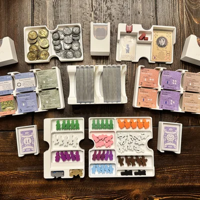 Insert/Organizer Obsession (Full Expansions tới Characters) – Giải pháp 2 hộp