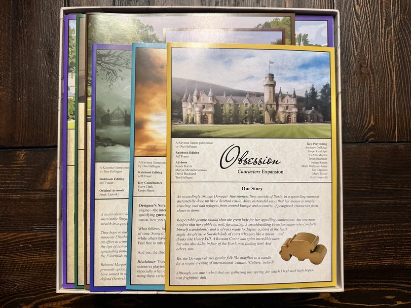 Insert/Organizer Obsession (Full Expansions tới Characters) – Giải pháp 2 hộp - Image 6