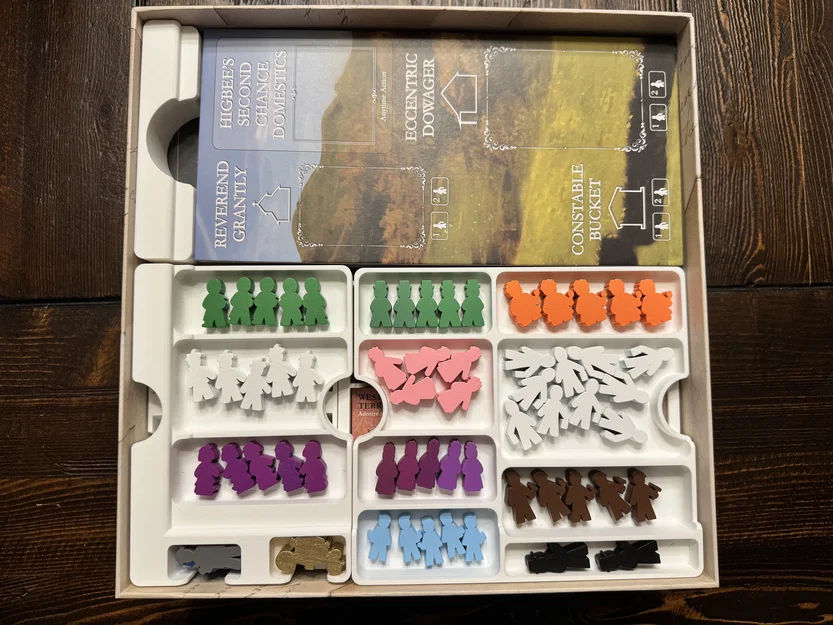 Insert/Organizer Obsession (Full Expansions tới Characters) – Giải pháp 2 hộp - Image 9