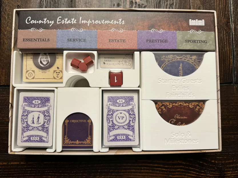 Insert/Organizer Obsession (Full Expansions tới Characters) – Giải pháp 2 hộp - Image 17