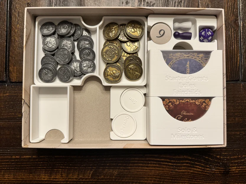 Insert/Organizer Obsession (Full Expansions tới Characters) – Giải pháp 2 hộp - Image 19