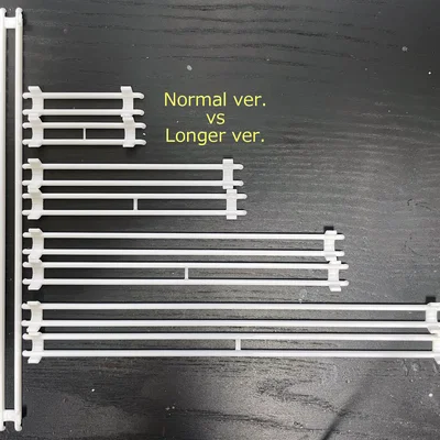 Straight Rails - Bản dài hơn 1~3mm cho độ dốc gắt hơn