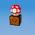 Nút bàn phím cơ (keycap) 8-bit Mario Mushroom độc đáo cho Cherry MX - Thumbnail 1