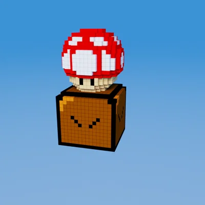 Nút bàn phím cơ (keycap) 8-bit Mario Mushroom độc đáo cho Cherry MX