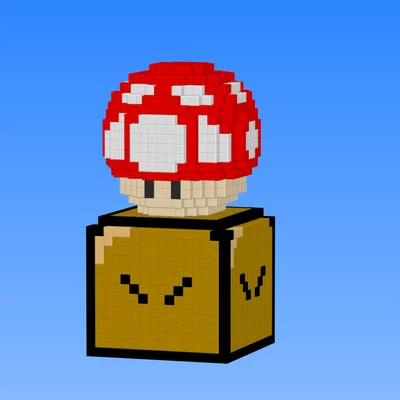 Nút bàn phím cơ (keycap) 8-bit Mario Mushroom độc đáo cho Cherry MX