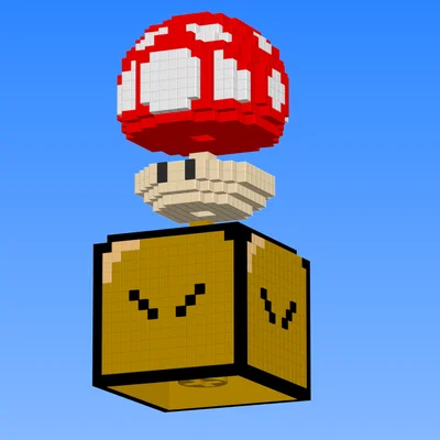 Nút bàn phím cơ (keycap) 8-bit Mario Mushroom độc đáo cho Cherry MX