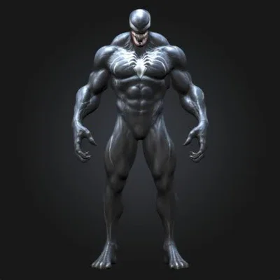 Mô hình 3D Venom Marvel sắc nét - Tự in tại nhà cực đẹp