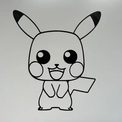 Pikachu Wall Art #2