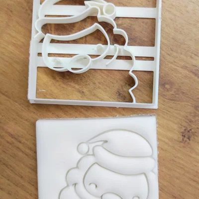 Bộ khuôn cắt bánh quy Giáng sinh 3D - Dễ in, dễ làm