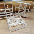 Bộ khuôn cắt bánh quy Giáng sinh 3D - Dễ in, dễ làm - Thumbnail 3