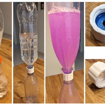 Đầu nối chai tạo Swirl/Vortex/Tornado trong chai