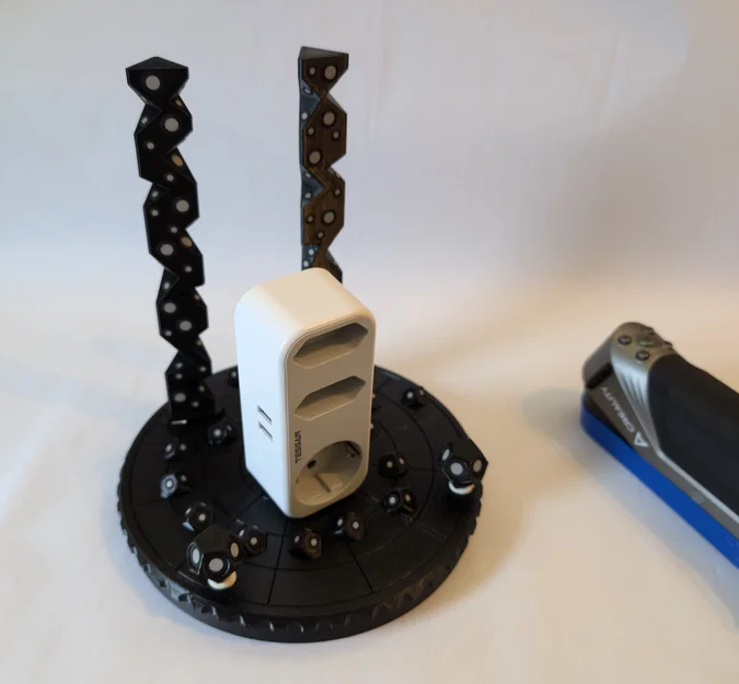 Turntable thủ công cho 3D Scan (200mm, xoay mượt chính xác) - Image 2
