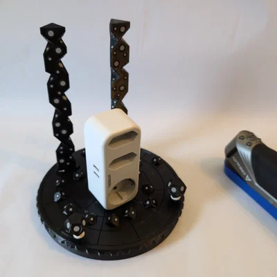 Turntable thủ công cho 3D Scan (200mm, xoay mượt chính xác)