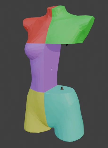 Mô hình Mannequin toàn thân lắp ghép 3D tiện lợi cho trưng bày - Image 1