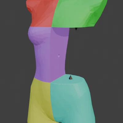 Mô hình Mannequin toàn thân lắp ghép 3D tiện lợi cho trưng bày