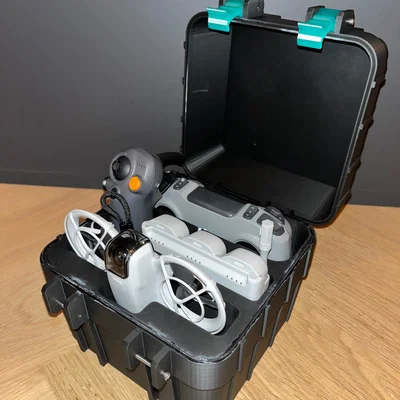 Hộp bảo vệ siêu bền cho DJI Neo kèm FPV controller và Motion controller