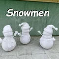 Người tuyết có găng tay và mũ - Thumbnail 1
